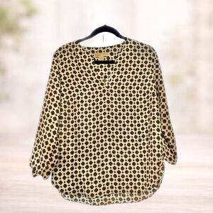 Michael Kors Printed Blouse, Medium